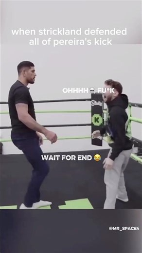 😂☠️STRICKLAND never expect this #ufc #mma #mmanews #knockout #strickland #pereira #edit