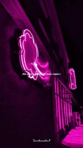 Copines - Aya Nakamura | lyrics | aesthetic | English songs | Whatsapp Status | Slowed #edit