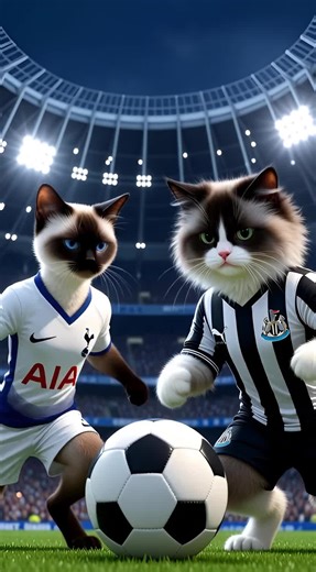 Upset loading… The majestic Birman (Newcastle) is hunting the sleek Siamese Spurs cat – Prediction: Newcastle wins 1-2! 😈 Tottenham getting humbled tonight? The cat says YES! Your hottest take in the comments – do you back the upset? 👇 Subscribe for more wild cat predictions every single day! #CatPrediction #TottenhamVsNewcastle #Spurs #Magpies #TOTNEW