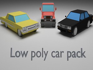 Low Poly Car Pack for Games | 3D Vehicles | Unity Asset Store