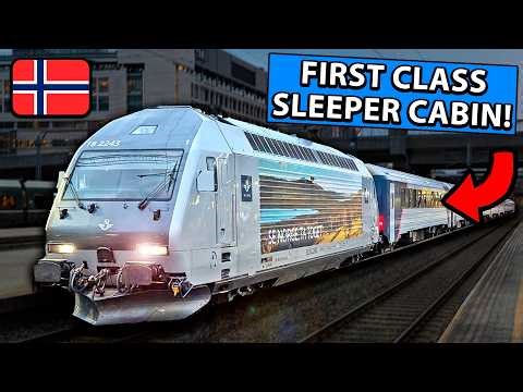 Inside Norway’s FIRST CLASS Overnight Train from Oslo to Trondheim 🇳🇴