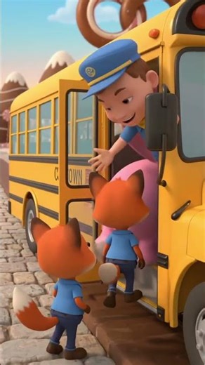 ​🚌 The Wheels on the Bus: Coco Town Adventure #cute #cartoon #cuteoverload
