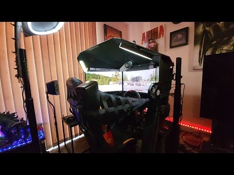 Custom Sim Rig Tour - How to Build a Sim Rig Under £5000!!! - Part I