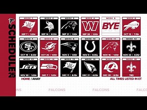 Atlanta Falcons announce 2025 schedule | Full reaction
