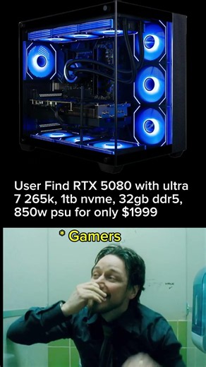 RTX 5080 PC for $1999?! Gamers Losing Their Minds 💀