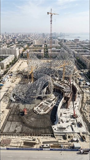 From nothing into Heydar Aliyev Center. 🤩