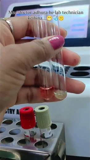 lab life 🧪🥼#dmltstudent #labtechnician #newvideo