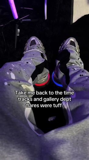 Balenciaga Track & Gallery Dept Flares: A Nostalgic Look