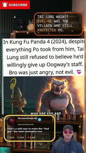 Tai Lung's Shocking Redemption in Kung Fu Panda 4!