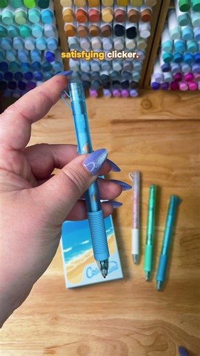 Trying out these Coast Line pens by Kaco #review #pen #cutepen #journaling #stationary