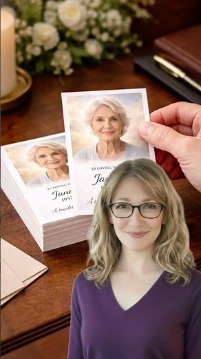 Choosing the Right Verse or Poem for a Funeral Prayer Card #funeralprayercards #funeralservice