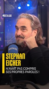 10K views · 424 reactions |  On a un début d’explication ! Retrouvez l’interview intégrale de Stéphan Eicher dans « 60 MINUTES CHRONO » en podcast sur l’appli NOSTALGIE ⏱️ | NOSTALGIE | Facebook