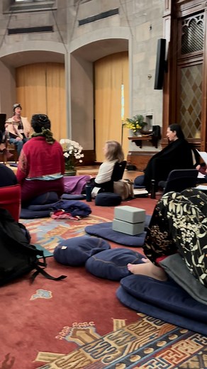 Feeling the ruach this morning at our #silentretreat. So grateful to have more than 100 participants joining our faculty this week in silent meditation enhanced with Jewish teachings, meditation instructions, mindful prayer, and yoga/embodied practice🧘 #silentmeditation #jewishspirituality #jewishmindfulness | Institute for Jewish Spirituality
