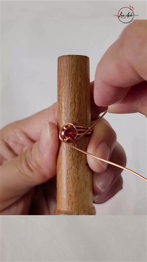 #shortsvideo | Rose prong ring | diamond faceted stone | easy DIY jewelry with wire #handmade