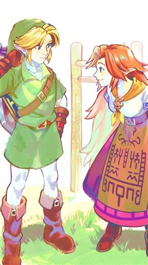 The Sheikah Stones Predicted This Love Story... #zelda #ocarinaoftime
