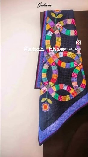 Timeless stitches, endless love 🤍Double Wedding Ring quilts through the years. #quilter #quiltlove
