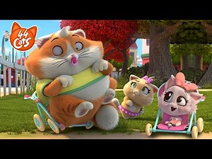 44 Cats | A stroller for baby kittens!