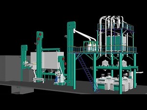 150T Maize milling machine maize/corn flour making machine maize flour mill plant