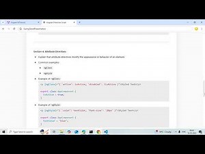 Angular 19 Tutorial #10 | Directives Explained with Examples | Structural & Attribute Directives