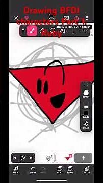 Drawing BFDI characters Part 1: Ruby