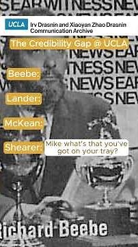 Harry Shearer & Michael McKean Live from a UCLA Student Cafeteria? Credibility Gap #spinaltap #1970s