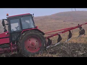 Stunning Plowing Moments with Belarus 1221 Tractor.