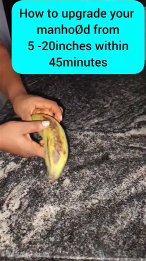 How to upgrade your Manh∅od 🥒 from 5inches to 20inches within 45minutes, instant result #manpower #lifehacks #hometips | Enobong Michael
