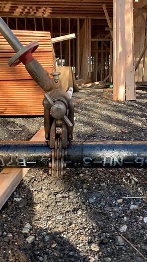 2.5K views · 15 reactions | Cast Iron Pipe Cutting #construction #plumbing #plumbinglife #thebuildingexpert #constructionlife #plumbingtricks #plumbingtool #plumbingtips | The Building Expert | Facebook