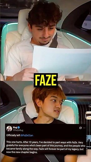Rug Speaks On Leaving FaZe! 😢