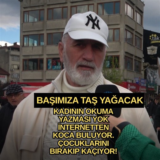Ömer Avcı on Instagram: "Okuma yazması olmayan kadın, internetten koca buluyor. Çocuklarını bırakıp bulduğu kocaya kaçıyor. Başımıza taş yağacak."