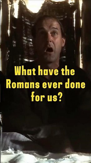 You probably used something inspired by the Romans today 🏛️