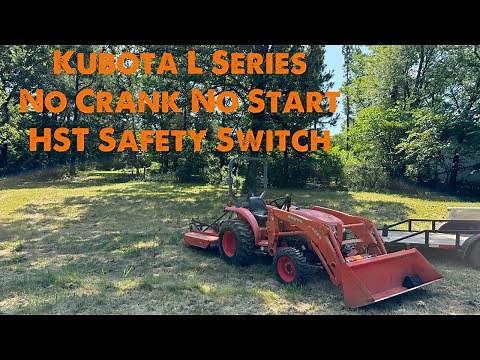 Kubota Tractor Wont Start? Watch This.