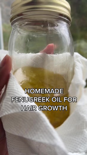 DIY Homemade Fenugreek Oil for Hair Growth