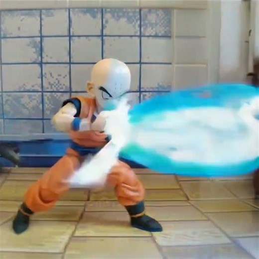Krillin's Kamehameha Wave #shfiguarts #dragonballz #aiassistant #actionfigures