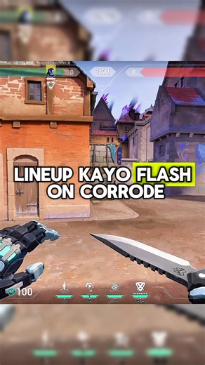KAY/O Lineup Flash Guide in Valorant
