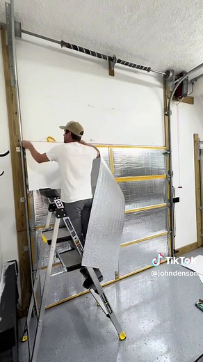 Garage Door Insulation DIY Tutorial