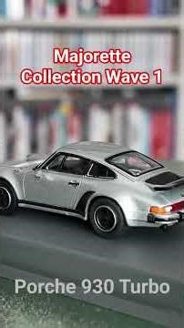 1975 Porsche 930 Turbo 1/64 Majorette Collection Wave 1 2025 #diecast #model #toy #hobby
