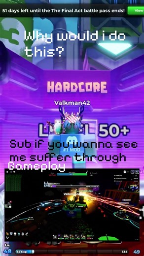 Attempting Noob 2 Pro in TDS on roblox! #robloxshorts