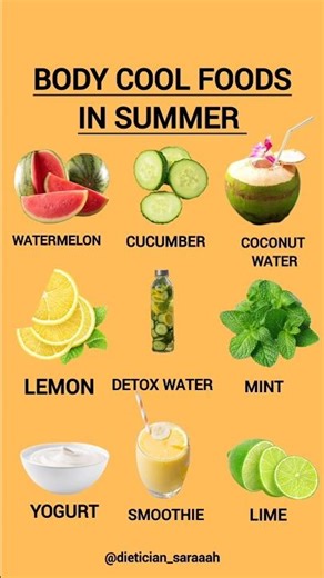 Top 9 Cooling Foods for Summer 🌞🍉 | Stay Hydrated & Fresh #nutritiontips #healthydiet #healthyeating