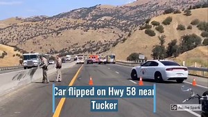 CRASH ON HIGHWAY 58: A single vehicle rollover crash happened on WB 58 just west of the 202 just before 11 this morning, according to the CHP. A mother and her baby in the vehicle. They were both taken to Kern Medical. Crews are working to reopen the lanes. Tabatha Mills KGET 17 News was there and spoke to the man who rushed to help. | KGET - TV 17 Bakersfield