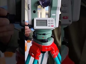 how to operate/start/setup/use digital theodolite /electronic theodolite.
