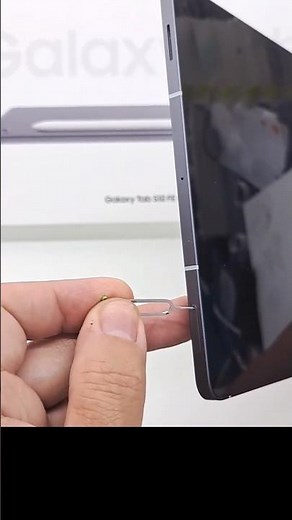 Samsung Galaxy Tab S10 FE X 526B does have sim card ?