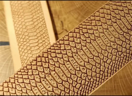 Brass Snake Skin Embossing Roller: Leather Craft Tool (28mm or 42mm) - Etsy