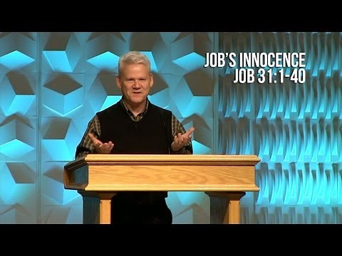 Job, 31:1-40, Job's Innocence