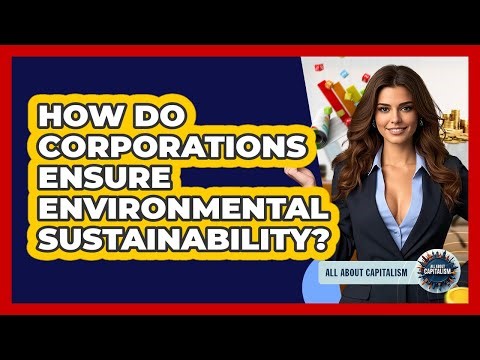 How Do Corporations Ensure Environmental Sustainability? - All About Capitalism