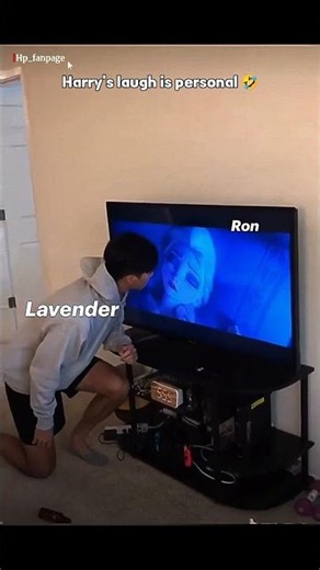 Harry's laugh is on personal way😂🤣#harrypotter #funnyedit