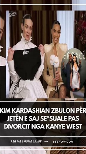 Kim Kardashian zbulon për jetën e saj se*suale pas divorcit nga Kanye West