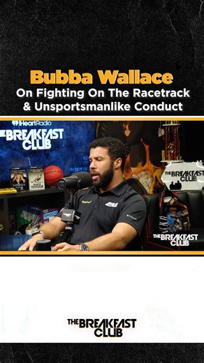 NASCAR can get a little physical sometimes! Bubba Wallace reflects on the physical altercation on the racetrack and explains the backstory! #iheartradio | Breakfast Club