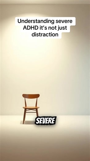 Understanding severe ADHD it’s not just distraction severe ADHD isn’t quirky. It’s not funny and it’s not a little distracted. Here’s what severe ADHD actually looks like in my people keep getting it wrong. You don’t just forget things you forget yourself trying to survive the day. Your brain never rests thoughts race collide disappear time feels warped you’re either 10 steps ahead or completely stuck basic tasks feel overwhelming not because they’re hard but because you’re nervous system is alr