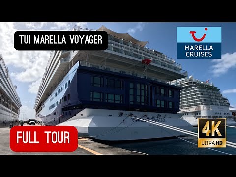 Tui Marella Voyager Cruise Ship Tour All Decks - Marella Cruises 4k